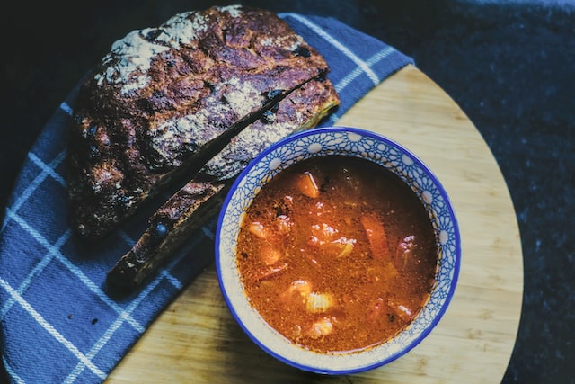 bowl-of-soup-with-crusty-bread